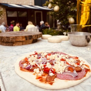 pizza foodtruck Amersfoort houtgestookte steenoven
